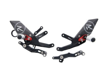 LighTech R Version Adjustable Rearsets for BMW S 1000 R 2017-22